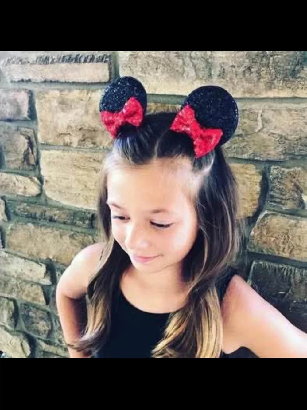New! Bulk Lot of 29 Sets Minnie Ear Hair Clips with Bows-Wholesale Pricing
